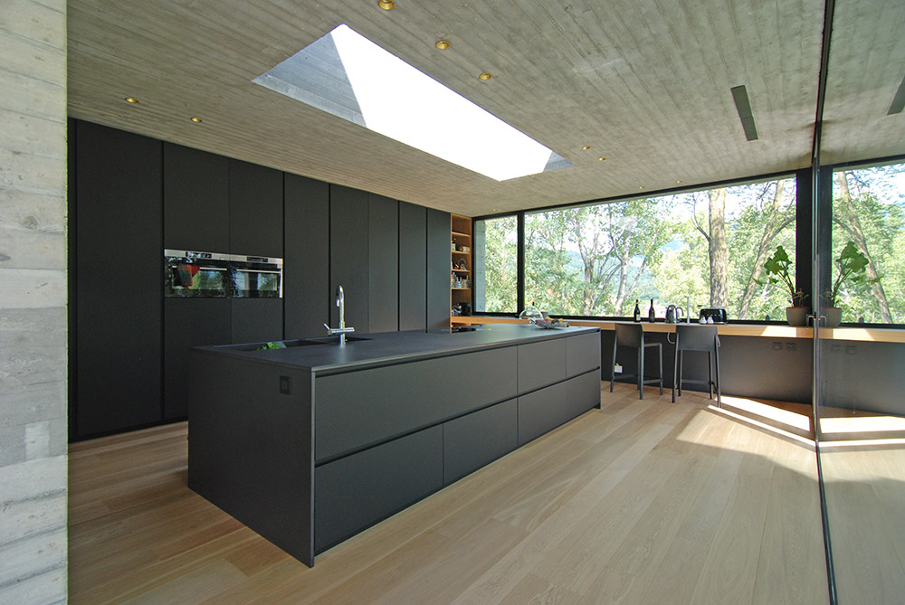 Parquet cucina - Parquet in rovere verniciato naturale: Casa P. G.