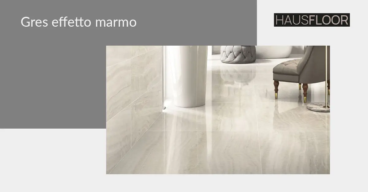 Gres effetto marmo: caratteristiche e vantaggi