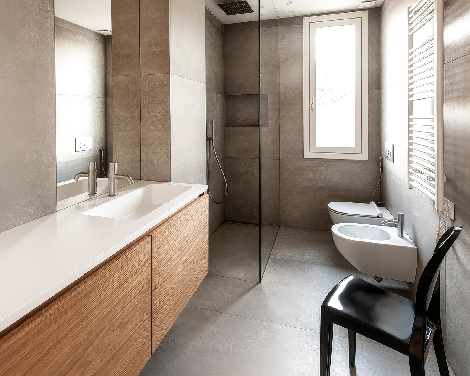 Parquet Brescia, Parquet Bergamo, Parquet Milano - Parquet in rovere spazzolato naturale: Appartamento M. A.