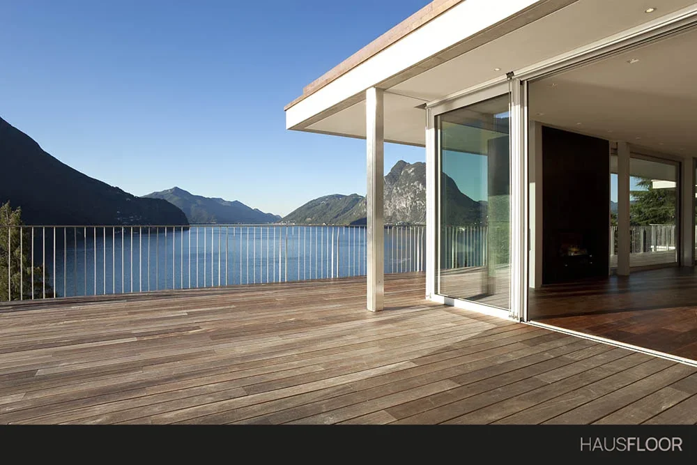 Il miglior pavimento effetto legno per esterni: il WPC - Hausfloor