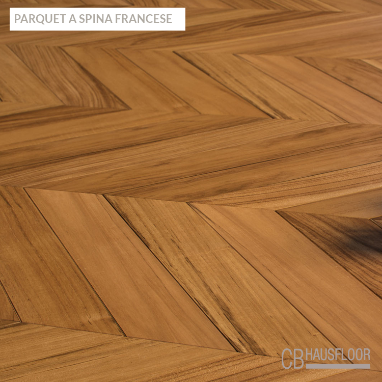 Parquet a spina di pesce francese