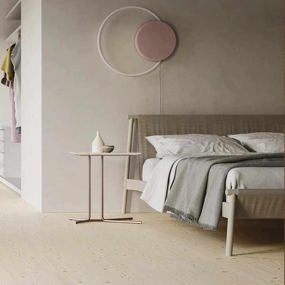 Parquet abete camera da letto - Hausfloor Brescia Milano