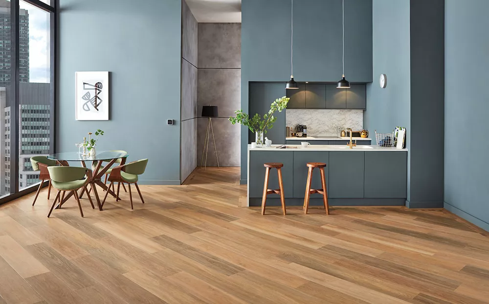 Parquet rovere miele personalizzato - Parquet Cucina Hausfloor Brescia Bergamo Milano