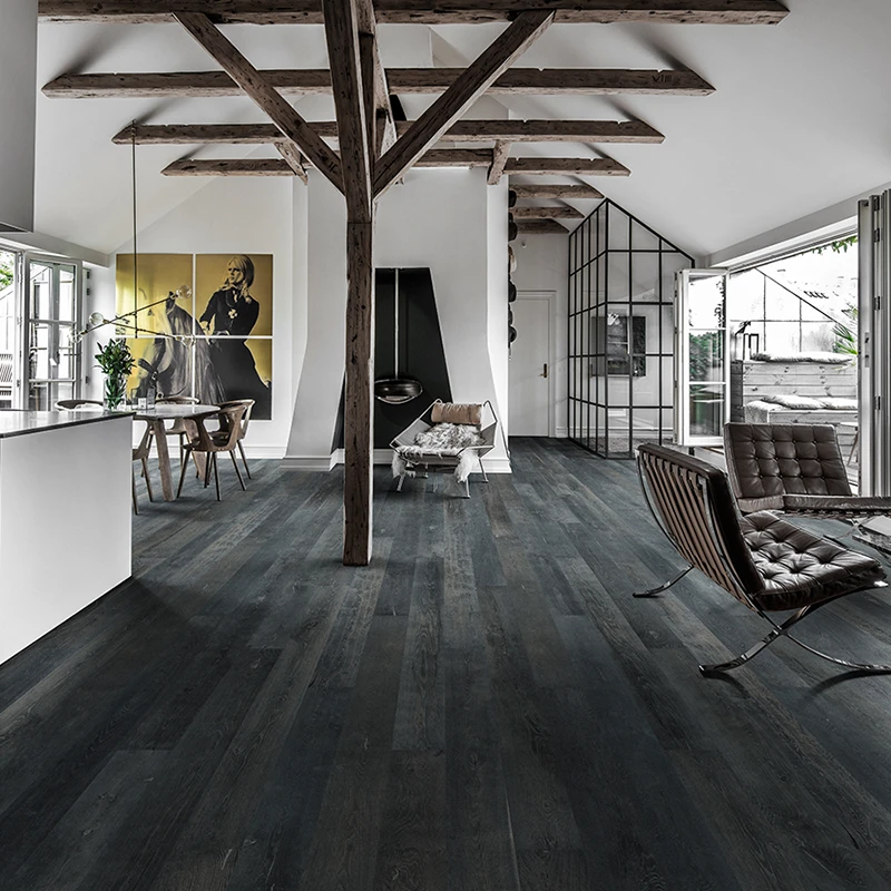 Parquet nero come arredare la casa - Hausfloor