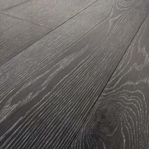 Parquet nero listoni grandi - Parquet Nero in rovere - Hausfloor Brescia Bergamo Milano