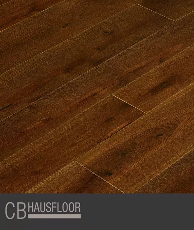 Parquet rovere oliato scuro - Parquet Rovere Hausfloor Brescia Bergamo Milano