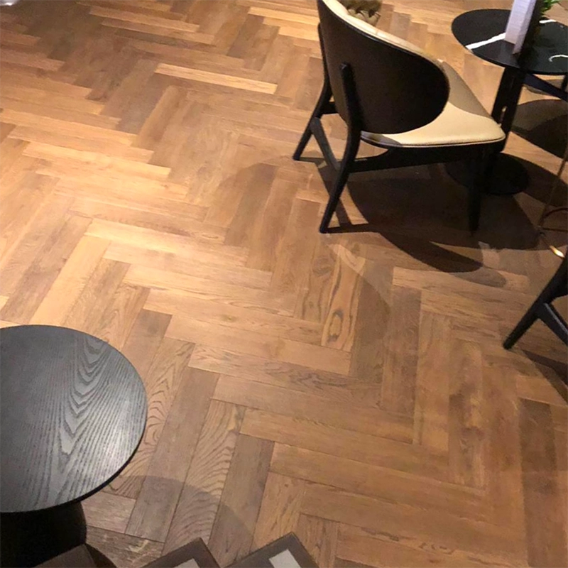 Parquet spina italiana rovere naturale - Parquet Brescia, Bergamo, Milano Hausfloor