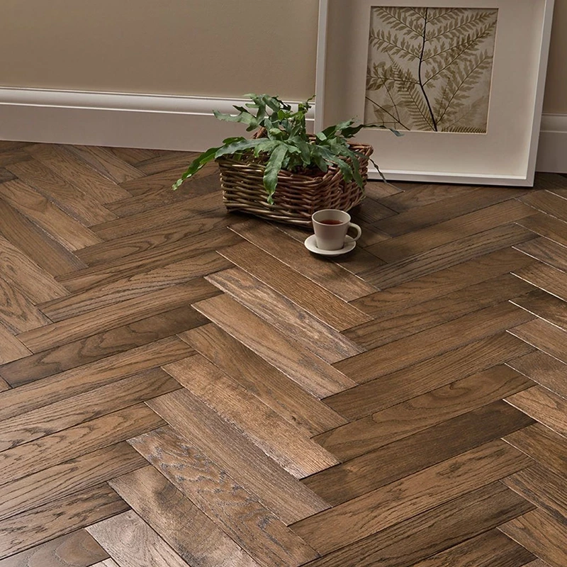 Parquet spina italiana teak scuro - Parquet Brescia, Bergamo, Milano Hausfloor