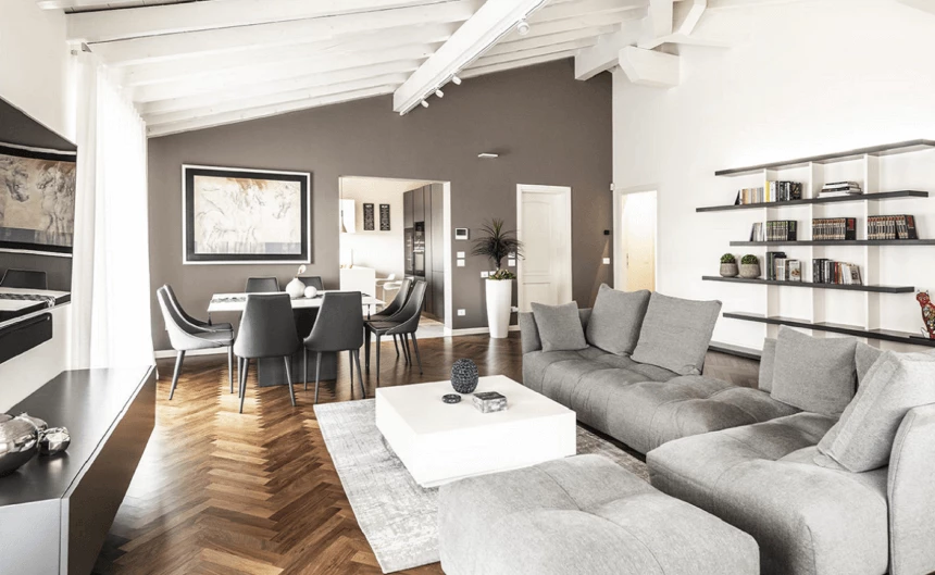 Posa parquet a spina di pesce scuro - Hausfloor Posa parquet a spina di pesce scuro - Hausfloor