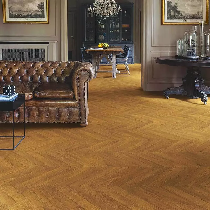 Parquet rovere miele spina francese - Parquet spina francese - Hausfloor