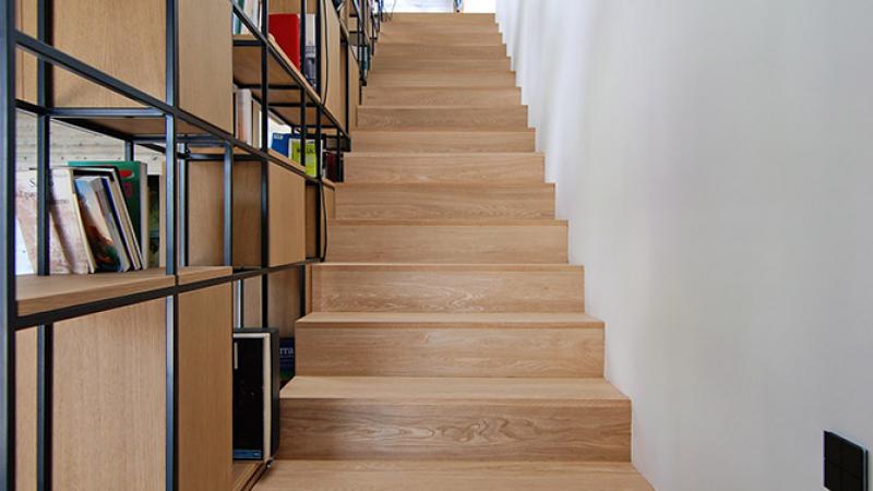 Cucina - Parquet in rovere verniciato : Abitazione P. G. - Hausfloor Brescia Bergamo Milano