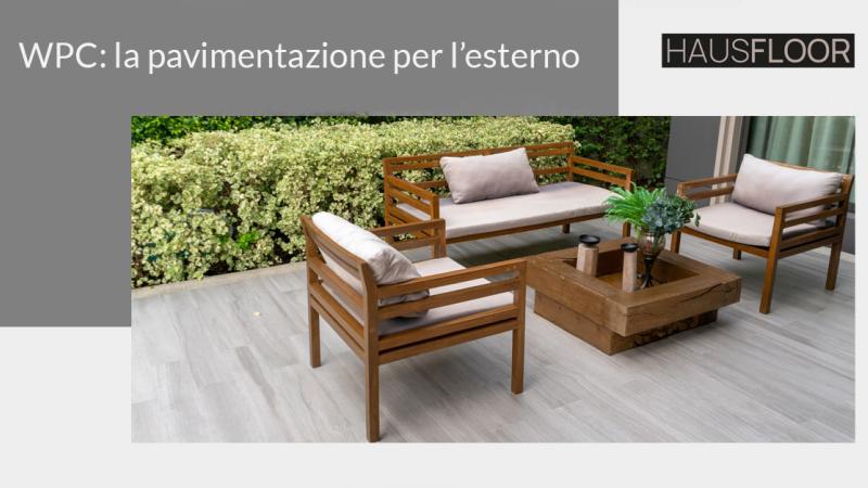 Pavimentazione esterna in legno: vi presentiamo il WPC