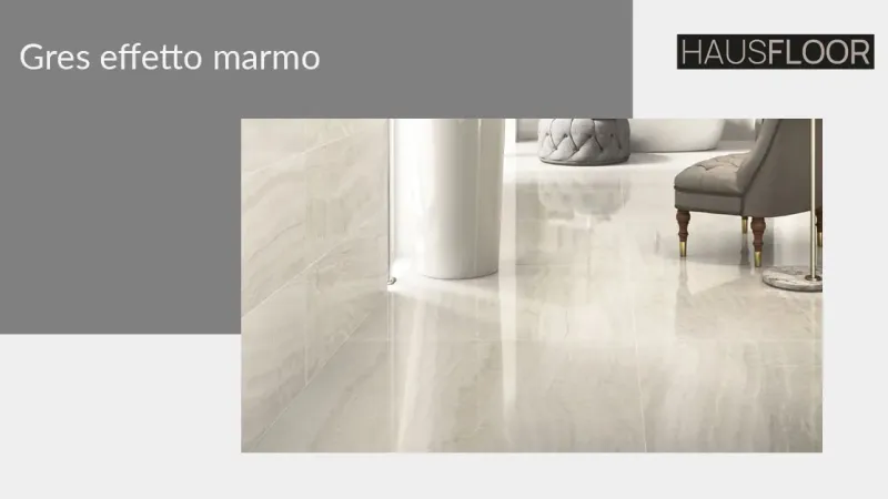 Gres effetto marmo: caratteristiche e vantaggi