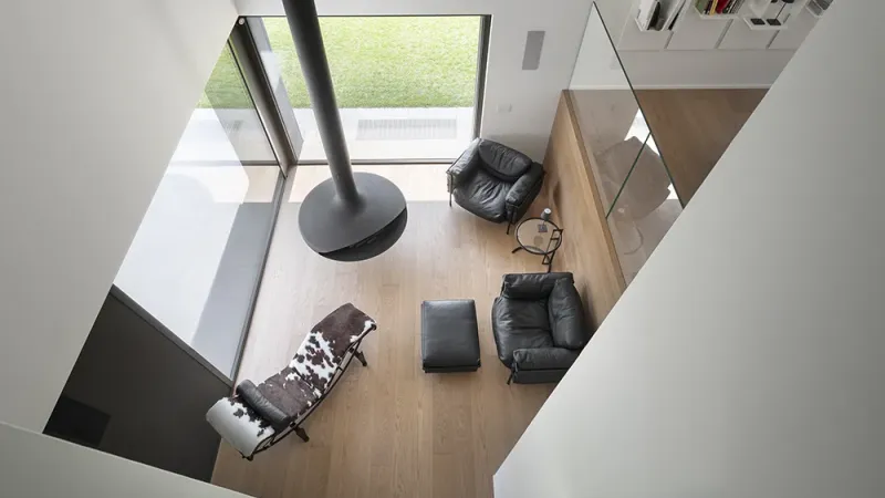 Pavimenti in parquet e rivestimenti in gres - Pavimenti in parquet: Villa D.P. - Hausfloor